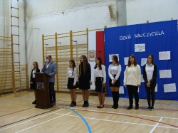 Dzień Nauczyciela i ślubowanie klas pierwszych (13.10.2020)